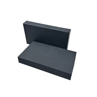 Emballage en feuille UV personnalisé en gros, électronique intelligente, appareil photo, téléphone, boîte en carton noir, laminage mat, gaufrage, recyclable