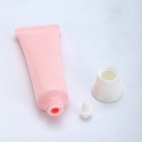 Tube cosmétique vide en PE de 19 mm avec capuchon, impression de logo personnalisée pour crème pour les yeux, fard à paupières, rouge à lèvres, sérum, vente en gros
