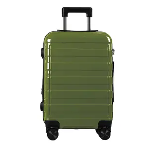 Distribuidores por atacado Trolley Big Case Viajando 3 Peça ABS PC Material Hardcase Suitcase Define Bagagem Com Rodas Removíveis