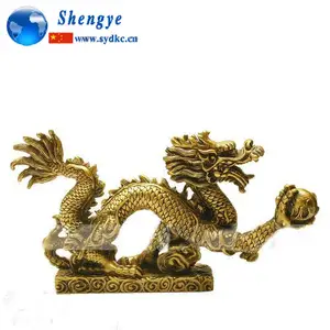 Bronce dragón chino estatua de bronce de la escultura