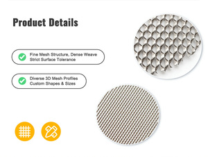 Électrode en maille de nickel tissée N6, diamètre du fil 0,1-0,5 mm, maille de nickel pour électrolyse, directement de l'usine - Product Image 4