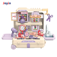 Valise de jeu 3-en-1 pour filles : Bijoux, accessoires de beauté et maquillage – Idéale pour jouer à faire semblant en intérieur et en extérieur