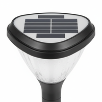 Petite lampe solaire de jardin en forme de cœur, lampe LED pour pelouse, éclairage décoratif extérieur imperméable pour chemin