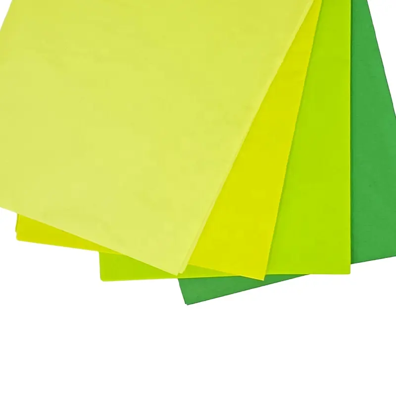 Custom green tissue paper sea green custom tissue paper kite paper ready to delivery