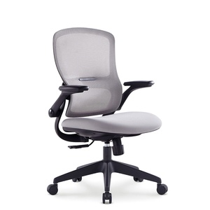 Silla de Oficina Ergonómica Moderna de Tela con Reposabrazos 3D Ajustables, Silla de Oficina de Malla para Visitantes y Personal - Product Image 2