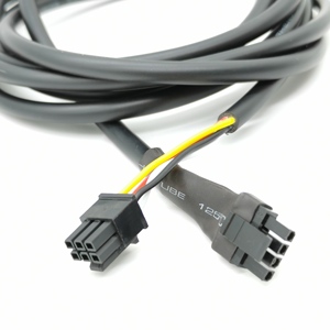 Micro Fit 3.0 4 pin 2*2 pin geformt, um stripped verzinnt ende zopf kabel - Product Image 1