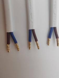 Vente en gros de câbles de puissance pour climatisation en cuivre PVC basse tension, efficaces, en rouleau, avec borne à dents de requin et tube codé - Product Image 3