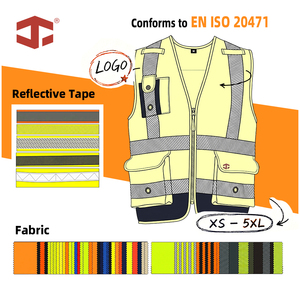 JIADE - Chalecos de Seguridad Industriales Reflectantes de Alta Visibilidad, Chalecos de Seguridad Personalizados para <span class=keywords><strong>Hombre</strong></span>, <span class=keywords><strong>Chaleco</strong></span> de Seguridad Personalizado - Product Image 6