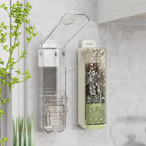 Bán Buôn Nhựa Đũa Chủ Spoon Lưu Trữ Giá Nhà Bếp Bộ Đồ Ăn Sáng Tạo Cống Đũa Lồng Hút Cup Kệ - Product Image 3