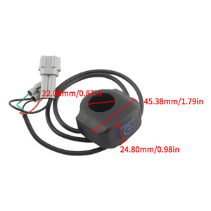 Cubierta de manillar ZUQING con interruptor de encendido resistente al agua para motocicleta eléctrica todoterreno SUR 225 - Product Image 4