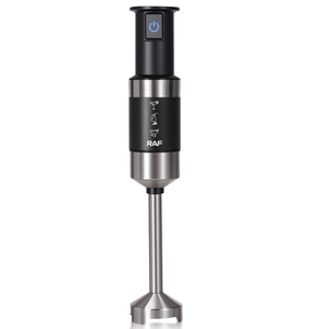 Mixeur Plongeant RAF 400W Haute Vitesse 28000 tr/min en Acier Inoxydable avec 4 Lames pour <span class=keywords><strong>Jus</strong></span> <span class=keywords><strong>et</strong></span> Sauces Flottants - Product Image 2