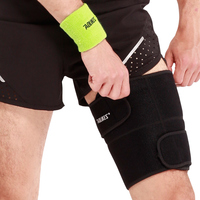 Manchon de Compression ajustable pour entorse de cuisse, gaine pour le tragus, les muscles du bois et de la cuisse, vente en gros, 1 pièce