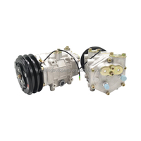 Compresor de Aire Acondicionado de Alto Rendimiento para Unicla UX-310 2GR 24V Horizontal con Junta Tórica, 1 Año de Garantía
