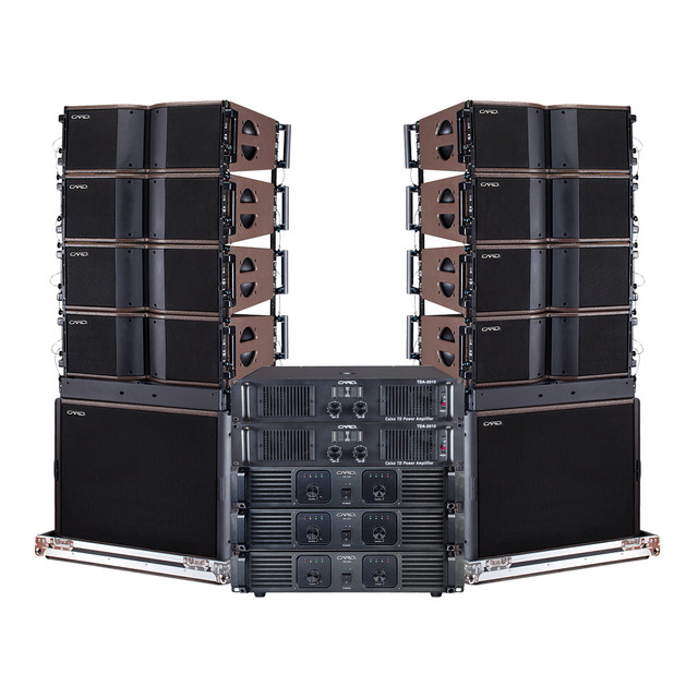 Professional Dual 8 Inch Stage Speakers Audio Sound Line Array System