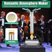 Lanceur Électrique de Poudre de Confettis Rose et Bleu, Canon à Fumée 150W pour Révélation du Sexe, Célébration de Nouveau-né, Mariage, Spectacle