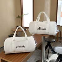 Nouvel arrivage de bagages en toile avec logo personnalisé sacs de voyage grande capacité sac de sport personnalisé sac de sport sac de sport pour entraînement week-end