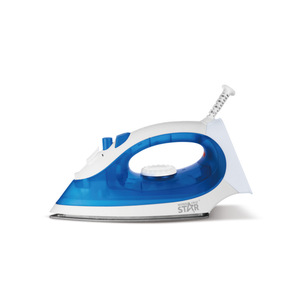 Plancha de vapor Winning Star Electric Iron de 1000W con soporte, blanca y azul, ST-2026 - Product Image 5