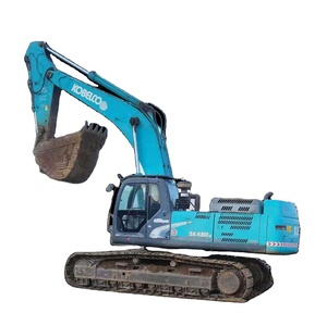 Excavadora Pesada KOBELCO SK480LC de 48 Toneladas, Modelo 2023, Motor Tier 3 de 252 kW, Bajo Número de Horas, Caja de Cambios, Bomba y Rodamientos, Disponible en Japón - Product Image 1
