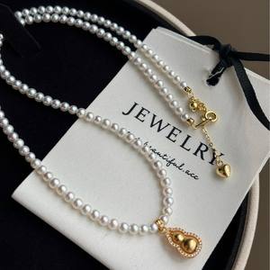 Collar de Perlas Versátil de Alta Gama para Mujer, Estilo Lujoso y Ligero con Cadena para Suéter de Nuevo Estilo - Product Image 4