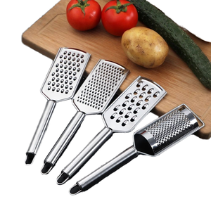 Râpe à pommes de terre multifonctionnelle en acier inoxydable Râpe à fromage manuelle Gadgets de cuisine pour légumes - Product Image 1