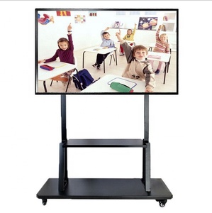 Giá của 55/65/75/86/98 inch cảm ứng đa điểm tương tác màn hình phẳng 4K LCD cảm ứng màn hình Màn hình kỹ thuật số trường bảng - Product Image 1