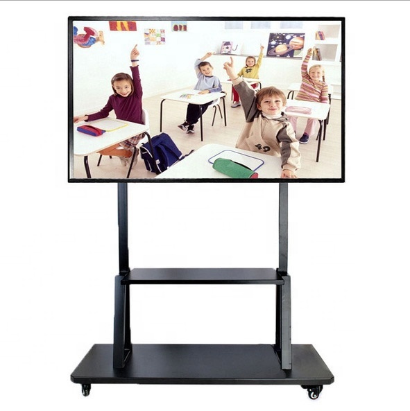 Price of 55/65/75/86/98 Inch  Multitouch Interactive Flat Panel 4K LCD Touch Screen Monitor  Digital School Whiteboard