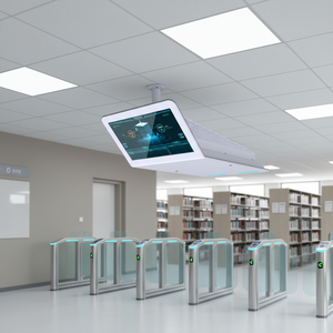 Система контроля доступа и защиты от краж для библиотек с использованием <span class=keywords><strong>HF</strong></span> <span class=keywords><strong>RFID</strong></span> |   Интеллектуальный защитный барьер для библиотечных коллекций: считыватель <span class=keywords><strong>RFID</strong></span>-карт для предотвращения потерь и защиты - Product Image 1