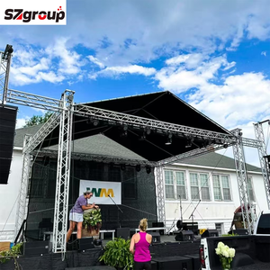 Chất Lượng Cao Có Thể Gập Lại Xách Tay Mô Hình Vuông Nhôm Ánh Sáng Sân Khấu Giàn Hot Bán Cho Các Sự Kiện Đám Cưới Buổi Hòa Nhạc DJ Giai Đoạn - Product Image 2