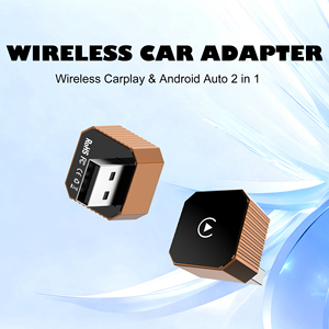 Nouvel adaptateur sans fil CarPlay pour voiture CP031-3 Mini Usbc, adaptateur CarPlay pour <span class=keywords><strong>iPhone</strong></span>, vidéo - Product Image 2