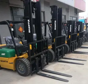 3ton Shantui Truk Forklift Forklift Diesel untuk Dijual