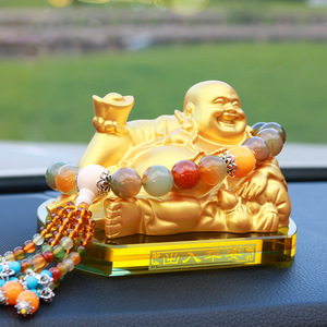 Maitreya Buddha <b>Car</b> Perfume Gold Plated 5-10ml Seating <b>Fragrance</b> <b>Diffuser</b> Auto Accessory - Product Image 4
