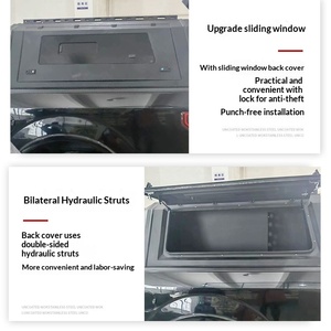 โรลล็อครถบรรทุกเตียง F150 RAM Silverado Tundra BT50 <span class=keywords><strong>4x4</strong></span>อลูมิเนียมกันสาด - Product Image 6