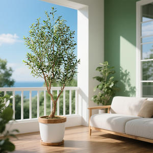 Vente en gros Nouveau design d'olivier artificiel Grand faux arbre intérieur et extérieur pour les décorations saisonnières - Product Image 5