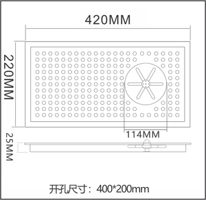 เครื่องล้างแก้วอัตโนมัติแรงดันสูง SUS304 ทำจากสแตนเลส สำหรับล้างแก้วและทำความสะอาดก๊อกน้ำบาร์ - Product Image 2