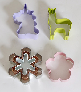 <span class=keywords><strong>Emporte</strong></span>-pièce en acier inoxydable, coupeur à biscuits en forme d'étoile, de lapin, de cœur, de <span class=keywords><strong>cheval</strong></span>, d'œuf et de fleur, populaire, qualité alimentaire, unités - Product Image 3