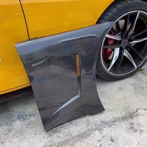 Aile avant de voiture noire personnalisée en fibre de carbone véritable pour Toyota GR <span class=keywords><strong>Supra</strong></span> <span class=keywords><strong>MK5</strong></span> A90 A91 Kit de carrosserie de mise à niveau - Product Image 2