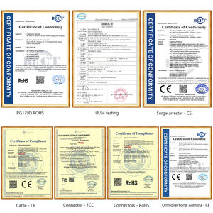 N Female 4 Hole Flange para BNC fêmea adaptador 50Ω RF conector para conversor de cabo <span class=keywords><strong>coaxial</strong></span> antena CCTV equipamento de teste em estoque - Product Image 4