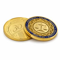 Médaille commémorative personnalisée en alliage de zinc 3D, or et argent, croix religieuse catholique, pièce de défi, souvenir, cadeau