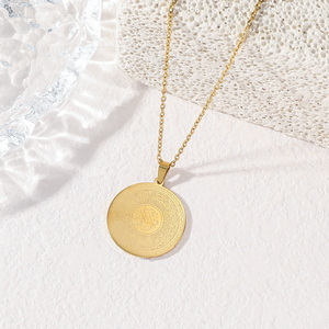 สร้อยคอจี้แฟชั่นสแตนเลสชุบแพ<span class=keywords><strong>ล</strong></span>ตตินั่ม/ทองคำ <span class=keywords><strong>ล</strong></span>ายซูเราะฮ์ อั<span class=keywords><strong>ล</strong></span>-อิคลาส สำหรับชาวมุส<span class=keywords><strong>ล</strong></span>ิมในเดือ<span class=keywords><strong>น</strong></span>รอมฎอนแ<span class=keywords><strong>ล</strong></span>ะเทศกา<span class=keywords><strong>ล</strong></span>อีด - Product Image 3