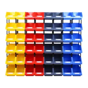 Wall-mounted Plastic Warehouse Storage Parts Box Shelving Bins For Spare Parts