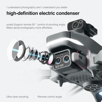 Drone GPS 4DRC M2 Brushless avec caméra HD 720P FPV Wifi, quadricoptère pliable avec évitement d'obstacles, hélicoptère RC pour débutants