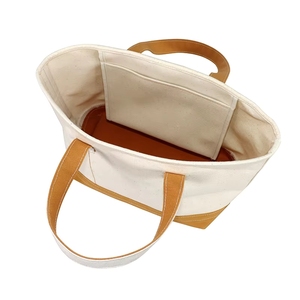 กระเป๋าชายหาดแฟชั่นใบใหญ่ ผ้าแคนวาส พร้อมโลโก้และขนาดที่กำหนดเองได้ - Product Image 2
