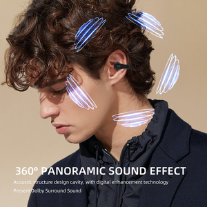 Écouteurs <span class=keywords><strong>sans</strong></span> fil Air7 à conduction osseuse, à clip d'oreille unique, ouverts, non intra-auriculaires, pour le sport, le gaming, <span class=keywords><strong>PC</strong></span> et ordinateur <span class=keywords><strong>portable</strong></span> - Product Image 5