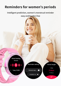 Reloj Inteligente <span class=keywords><strong>GT3</strong></span> Mini 2026 para Mujer, Asistente de Voz con IA, Pantalla Táctil, Monitor de Actividad, Videollamada, Resistente al Agua IP65, Batería de Larga Duración - Product Image 4
