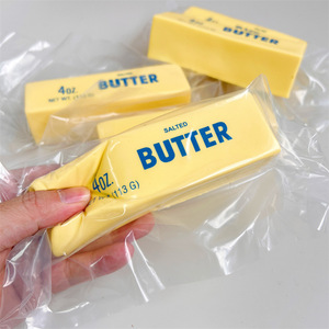 Soft And Sticky Butter Bar Slow-rebound Squishy Stress-relief Ultra-soft Pu Simulated Bread Toy - Product Image 3