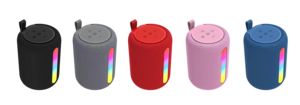 Mini haut-parleurs de jeu sans fil portables de qualité supérieure stéréo de lumière rvb pour ordinateur Bluetooth USB idéal pour jouer de la <span class=keywords><strong>musique</strong></span> prix - Product Image 5