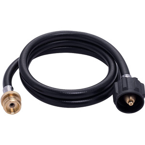QCC Interface Gas Hose For 1lb To 20lb Propane Tank Conversion Camping <b>Stove</b> Use Brass Material Portable Design - Product Image 1
