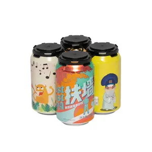 ポータブル4パック缶キャリアと6パックプラスチックビール缶ホルダーアルミニウム飲料缶用330ml 355ml 473ml 500ml