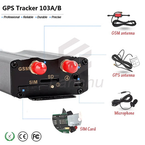 Rastreador <span class=keywords><strong>GPS</strong></span> TK103 Localizador <span class=keywords><strong>Vehicular</strong></span> en Tiempo Real Antirrobo con Corte Remoto de Combustible - Product Image 6