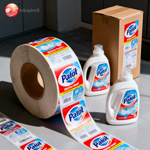 أحمر السهم نقطة ملصقات ذاتية اللصق قشر عصا التسمية المنتجات التفتيش عيب مؤشر ملصق - Product Image 1